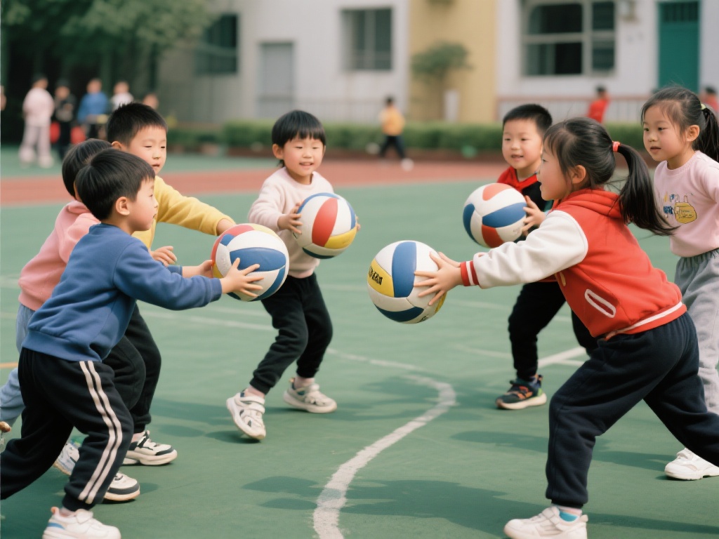 体育游戏爱跳的皮球 (体育游戏中爱跳的皮球：童年欢乐的象征）