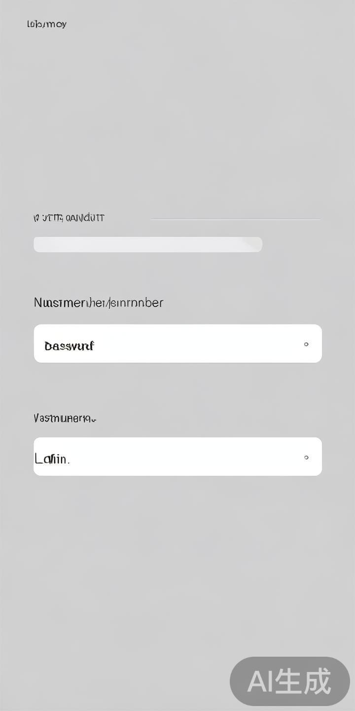 界面设计简洁直观
在设计登录页面时，应避免过多繁